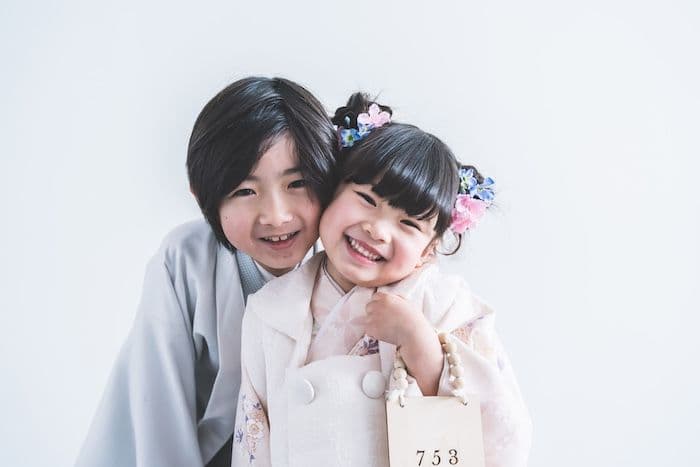 七五三フォト / スタジオ撮影 / 兄妹撮影