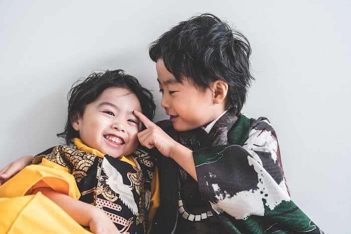 七五三フォト / スタジオ撮影 / 兄弟撮影